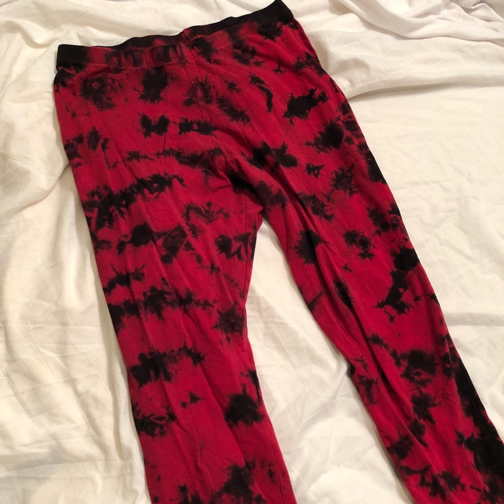 Hot topic splash tie dye leggings